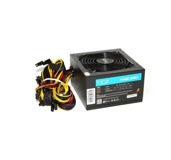 Inca IPS-065PB power supply unit 650 W 20+4 pin ATX ATX Black
