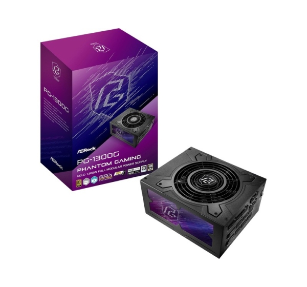 Asrock Phantom Gaming PG-1300G power supply unit 1300 W 20+4 pin ATX ATX Black