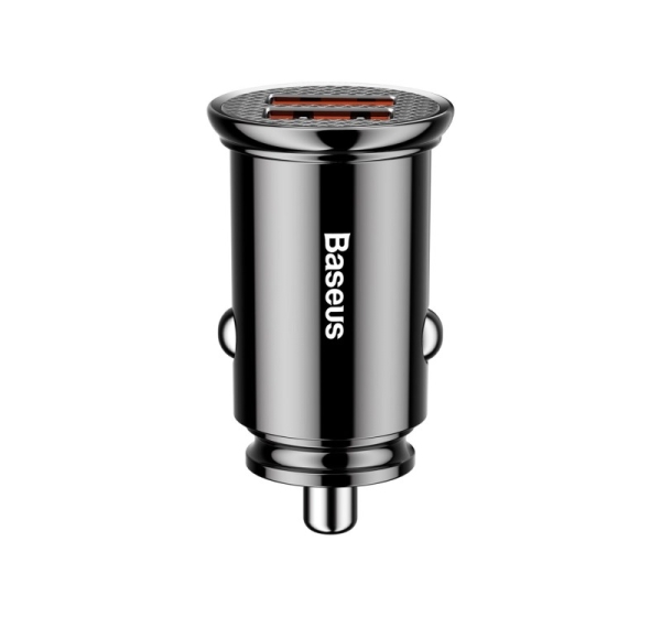 Baseus AB30BK mobile device charger Black Auto