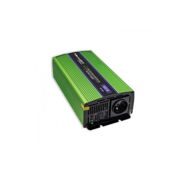 Qoltec Monolith power adapter/inverter Auto 600 W Green