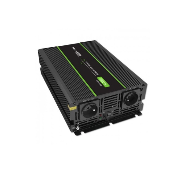 Qoltec Monolith power adapter/inverter Auto 4000 W Black
