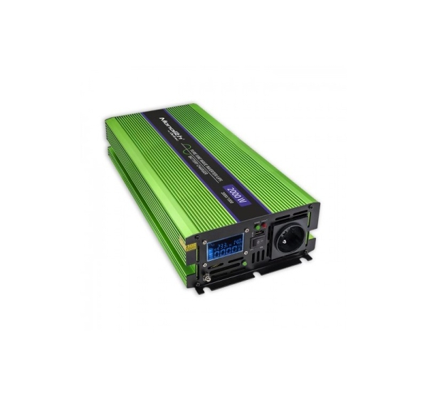 Qoltec Monolith power adapter/inverter Auto 2000 W Green