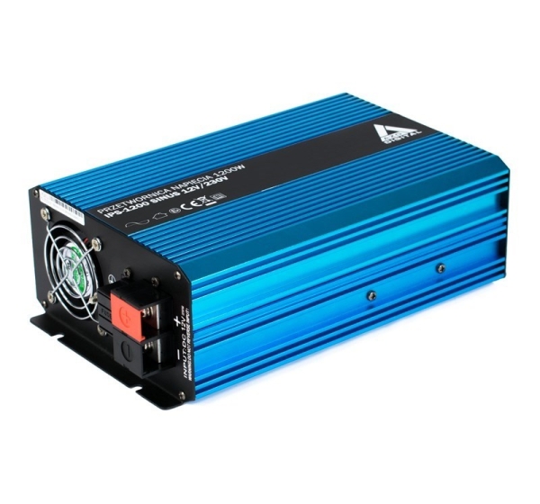 AZO Digital 12 VDC / 230 VAC Converter SINUS IPS-1200S 1200W