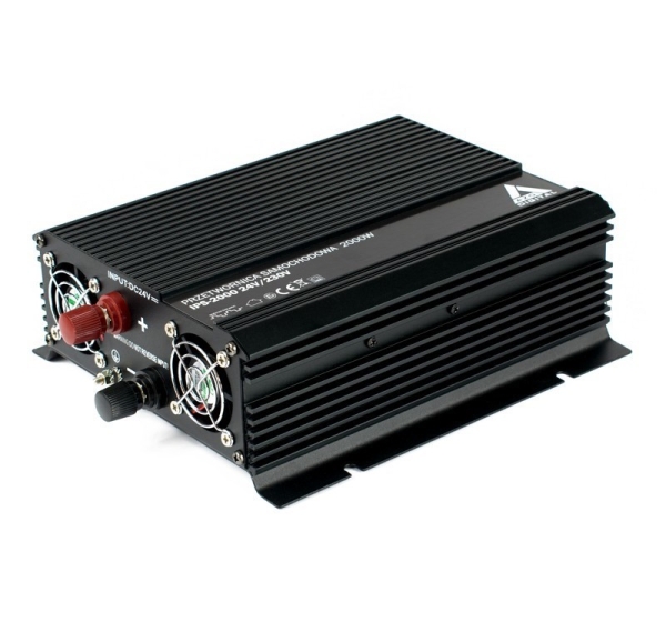 AZO Digital 24 VDC / 230 VAC Automotive Inverter IPS-2000 2000W