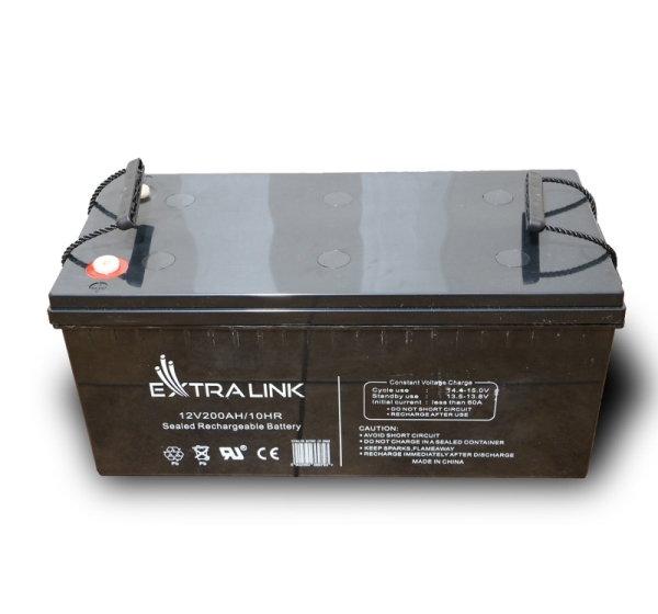 Extralink Accumulator AGM 12V 200Ah maintenance free