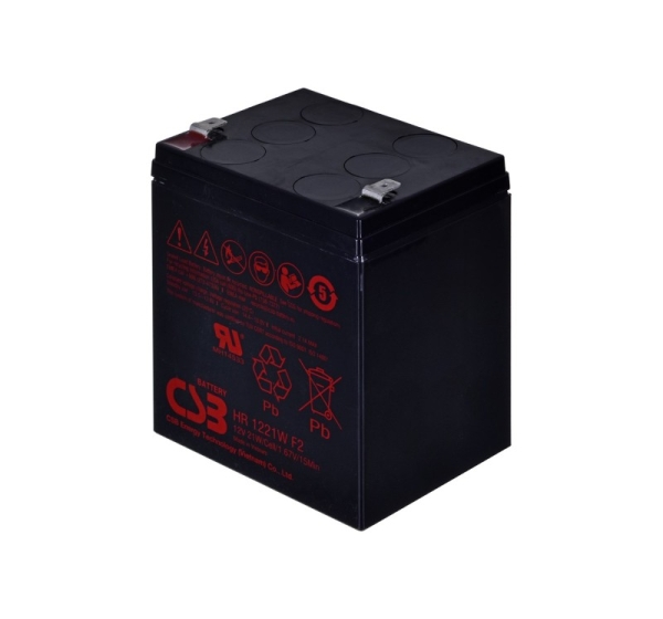 CSB HR1221WF2 12V 5.3Ah battery