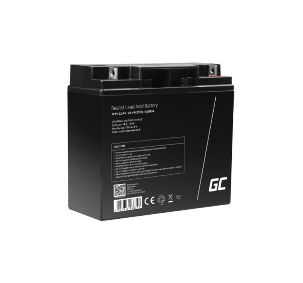 Green Cell AGM54 vehicle battery AGM (Absorbed Glass Mat) 22 Ah 12 V
