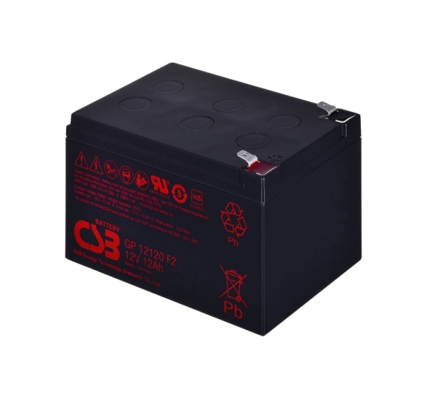 CSB GP12120F2 12V 12Ah battery