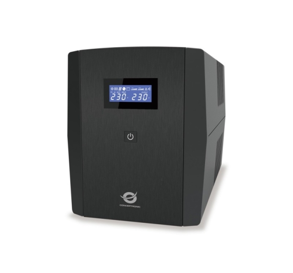 Conceptronic ZEUS 1200VA 720W UPS, IEC + schuko socket