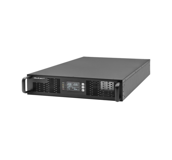 Qoltec ® Qoltec 52287 Online UPS for RACK 3kVA 3000W Power factor 1.0