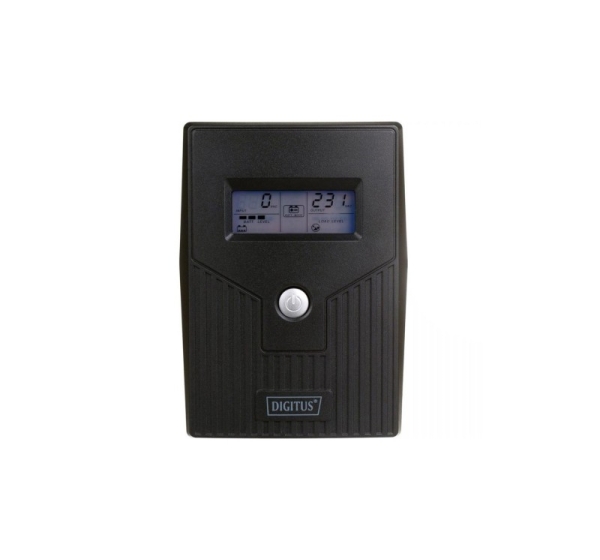 UPS Line-Ineractive LCD BASIC, 800VA/480W, 1x12V/9A, AVR, 2x Schuko CEE 7/3