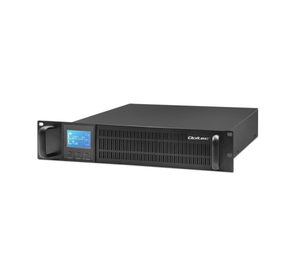 Qoltec RACK UPS | 1kVA | 800W | LCD
