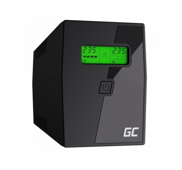 Green Cell UPS02 uninterruptible power supply (UPS) Line-Interactive 0.8 kVA 480 W 2 AC outlet(s)