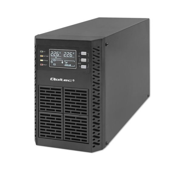 Qoltec Uninterruptible Power Supply (UPS) 1kVA 1000W Power Factor 1.0