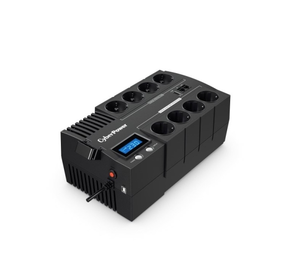 CyberPower BR1200ELCD uninterruptible power supply (UPS) Line-Interactive 1.2 kVA 720 W 8 AC outlet(s)
