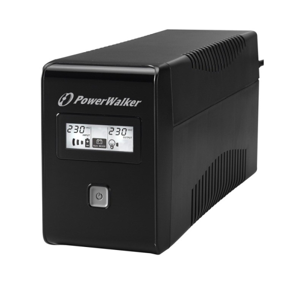 PowerWalker VI 850 LCD uninterruptible power supply (UPS) Line-Interactive 0.85 kVA 480 W