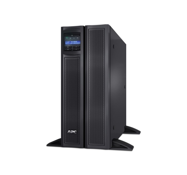 APC Smart-UPS X, Line Interactive, 2200VA, Rack/tower convertible 4U, 208V-230V, 8x C13+2x C19 IEC, SmartSlot, Extended runtime, Short depth