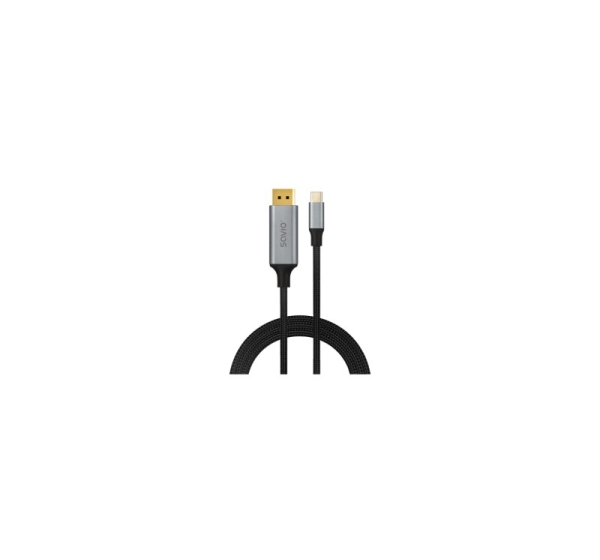 Kabelis SAVIO USB-C - DisplayPort 1.4 1080P/240Hz 8K/60Hz 2m