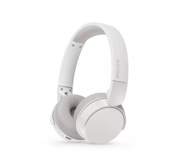 PHILIPS On-ear bezvadu austiņas, baltas