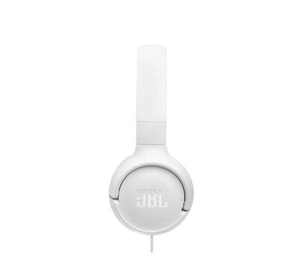JBL Tune on-ear austiņas ar USB, baltas