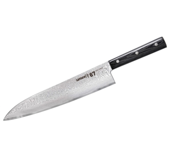 SAMURA Pavāra nazis, 240 mm, Damascus