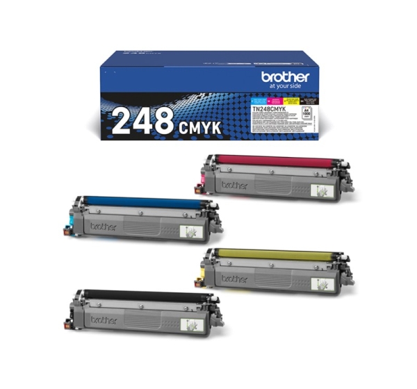 TN-248CMYK Toneru komplekts 1`000 lapām (HLL3220, DCP-L3560, MFC-L8390)