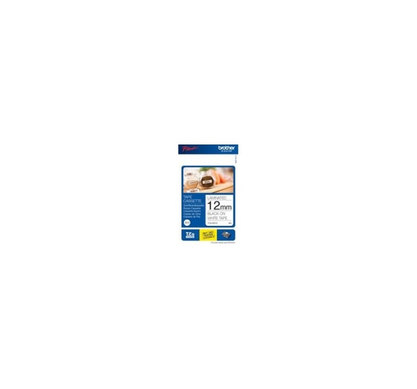 TZe-231S uzl.lente melns uz balta 12mm - 4metri