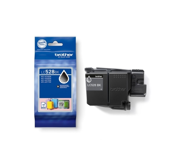 LC-528BK Melnās tintes kasete 6`000lpp, Brother (MFC-J6760/6960)