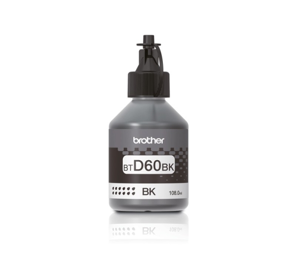 BT-D60BK Melnās krāsas tintes pudele, 6500 lapām ( DCP-T310/510W/710W)