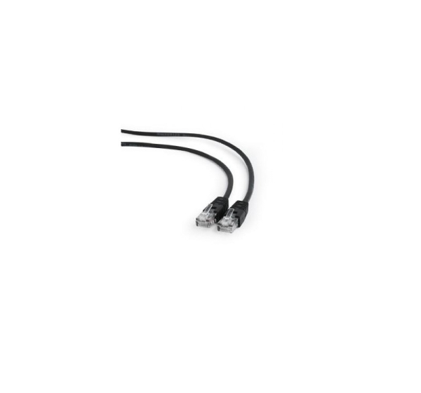 PATCH CABLE CAT5E UTP 0.5M/BLACK PP12-0.5M/BK GEMBIRD