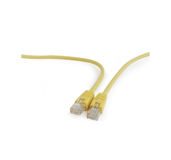 PATCH CABLE CAT5E UTP 1.5M/YELLOW PP12-1.5M/Y GEMBIRD