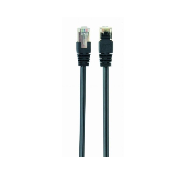 PATCH CABLE CAT5E FTP 2M/PP22-2M/BK GEMBIRD