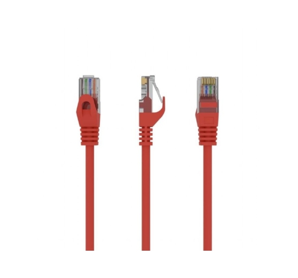 PATCH CABLE CAT6 UTP 2M/RED PP6U-2M/R GEMBIRD