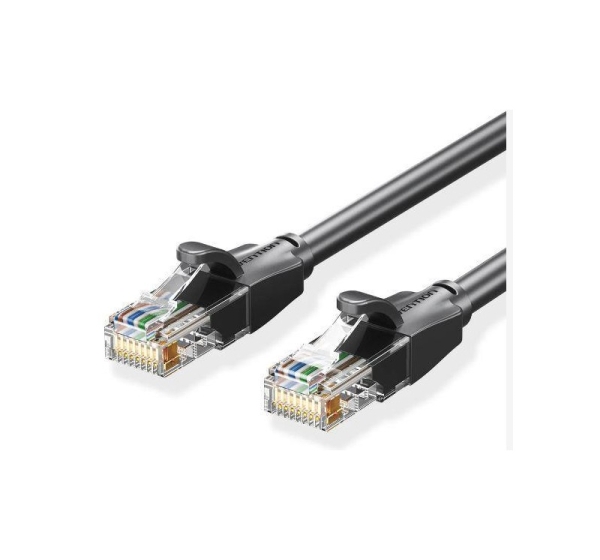 PATCH CABLE CAT.6 UTP/2M BLACK IBEBH VENTION