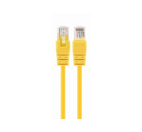 PATCH CABLE CAT5E UTP 5M/YELLOW PP12-5M/Y GEMBIRD