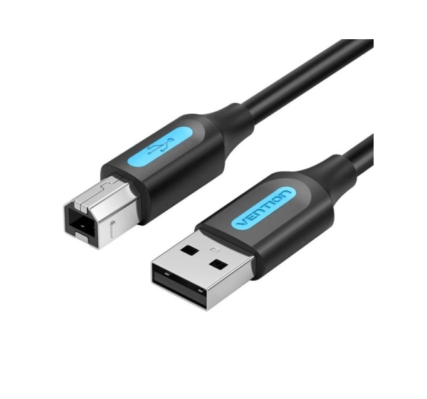 CABLE USB2.0 MALE TO MALE/0.5M BLACK COQBD VENTION
