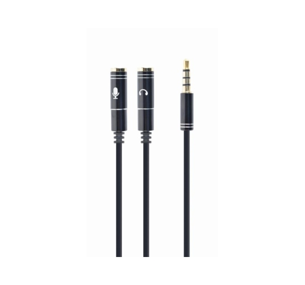 CABLE AUDIO 3.5MM 4-PIN TO/3.5MM S+MIC CCA-417M GEMBIRD