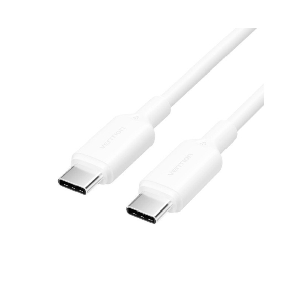 CABLE USB-C TO USB-C/1M WHITE TRCWF VENTION