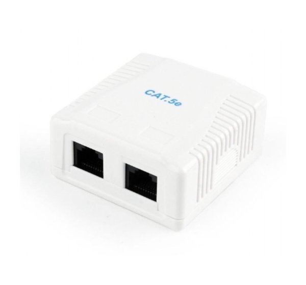 CABLE ACC MOUNT BOX 2XCAT5E/NCAC-2U5E-01 GEMBIRD