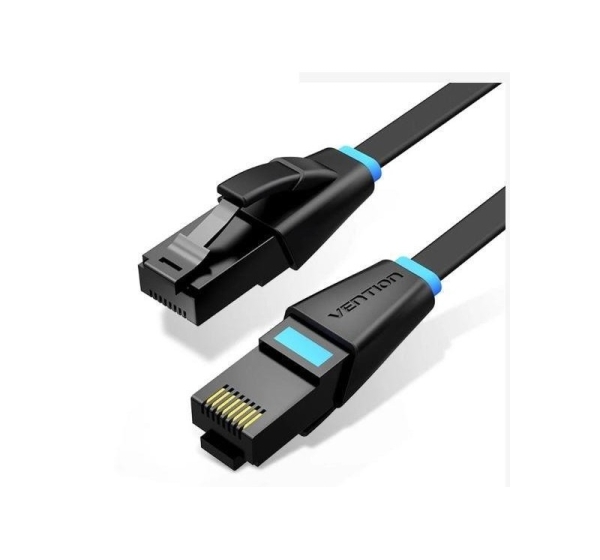 PATCH CABLE CAT.6 UTP/3M BLACK IBJBI VENTION