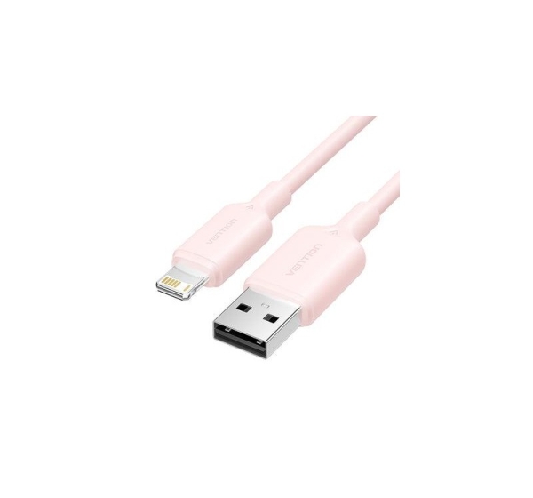 CABLE USB2.0 TO LIGHTNING/1M PINK LAMPF VENTION