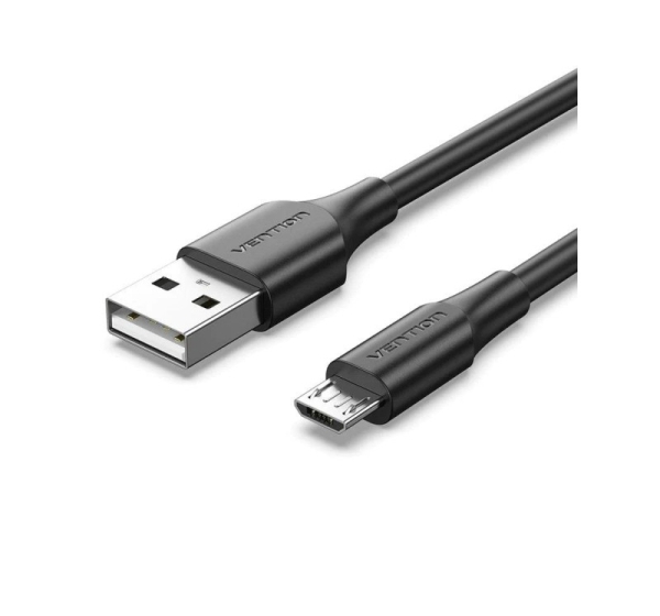 CABLE USB2.0 TO MICRO-B/2M BLACK CTIBH VENTION
