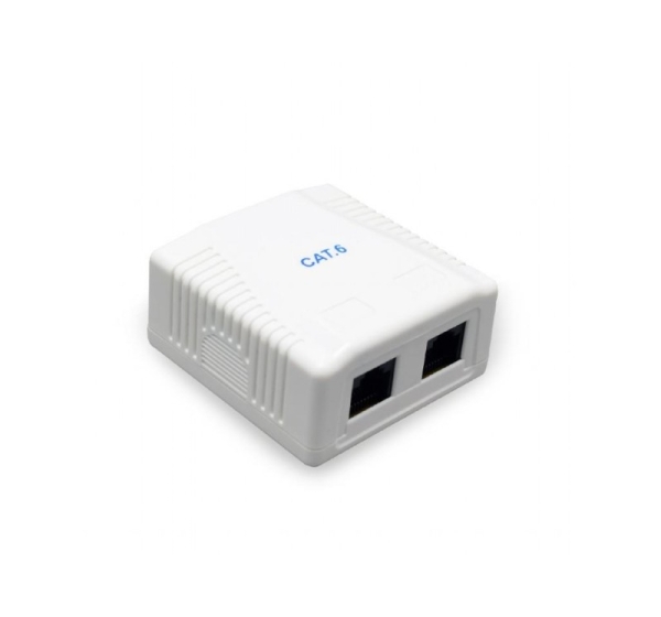 CABLE ACC MOUNT BOX CAT6 UTP/2P NCAC-2U6-01 GEMBIRD
