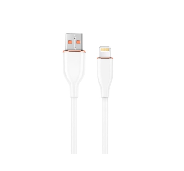 CABLE LIGHTNING TO USB2 1.5M/CC-USB2S-AM8PM-1.5M-W GEMBIRD