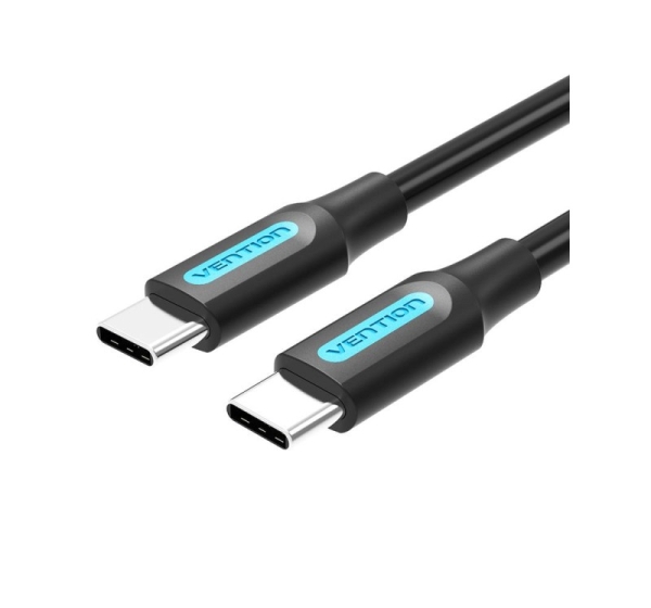 CABLE USB-C TO USB-C/1M BLACK COSBF VENTION