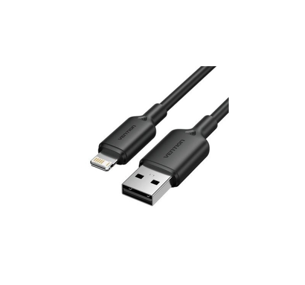 CABLE USB2.0 TO LIGHTNING/2M BLACK LAMBH VENTION