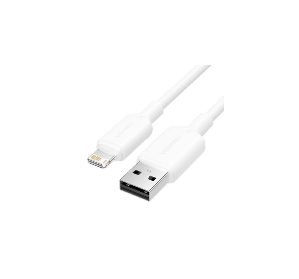 CABLE USB2.0 TO LIGHTNING/2M WHITE LAMWH VENTION