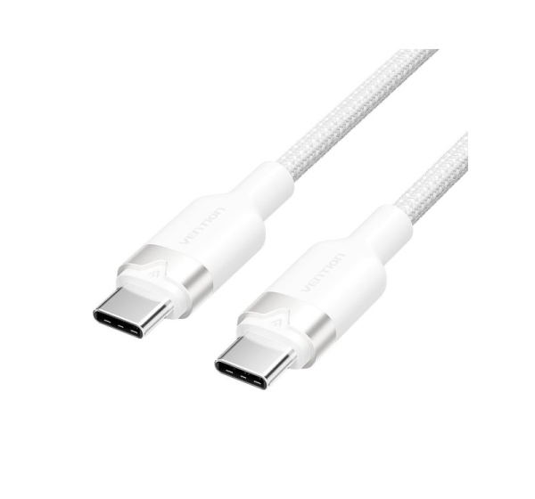 CABLE USB-C TO USB-C/1M WHITE TRDWF VENTION