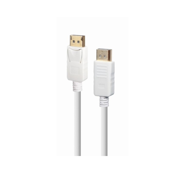 CABLE DISPLAY PORT 1.8M/WHITE CC-DP2-6-W GEMBIRD