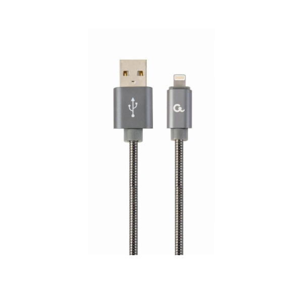 CABLE LIGHTNING TO USB2 2M/CC-USB2S-AMLM-2M-BG GEMBIRD